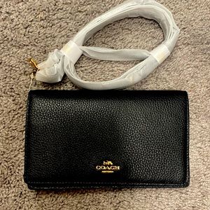 Black Coach crossbody